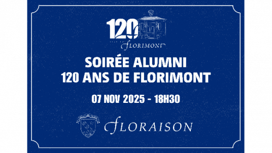 120 ans de Florimont : Soirée Alumni 07 nov 2025